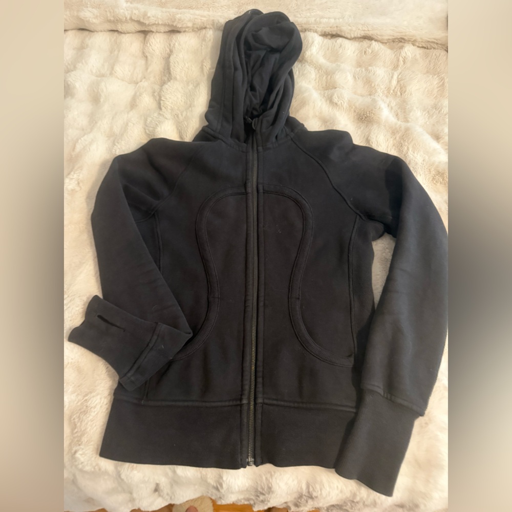 Lululemon Black Zip-Up Hoodie